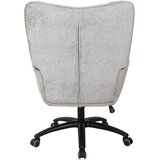 CARRYHOME PISARNIŠKI STOL kovina, umetna masa, tekstil rjava, siva, črna, bež | Shoptok.si