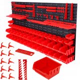  Stenski predalnik PVC 74 delni organizator orodja 170x78cm u