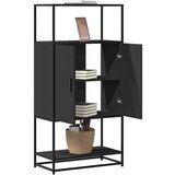 vidaXL Visoka ploča crna 68x35x139 cm Konstruirano drvo i metal Cijene
