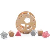 Zopa Wooden Jigsaw aktivnostna vstavljanka iz lesa Pink 1 kos | Shoptok.si