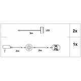 MID.YOU Osvetlitev Za Police Glasbodenclipset | Shoptok.si