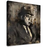 Image AL CAPONE - Dim i snaga | 100% originalna akrilna boja