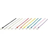 605603 RJ45 omrežni kabel\, Patch kabel CAT 6 SF/UTP 50.00 m siva 1 kos, (20421532)