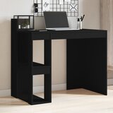 Maison Chic Pisarniška Pisalna miza - pisarniška miza - Računalniška miza črna 103,5x56,5x94 cm inž. les, (21785443) | Shoptok.si