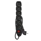 Podaljšek 6 vtičnic 1,5M PC1621R