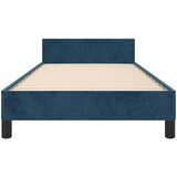  Okvir za krevet bez madraca tamnoplavi 90x190 cm baršunasti | shoptok.hr
