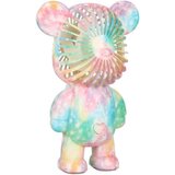 Generic Galvanski Gradient Violent Bear Fan Prenosni USB Ventilator Ročni Namizni, (21132724) | Shoptok.si