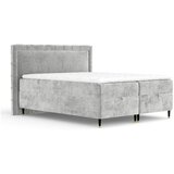 Maison de Rêve Svetlo siva boxspring postelja s prostorom za shranjevanje 200x200 cm Voyage – | Shoptok.si