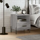 vidaXL Noćni ormarić boja hrasta sonome 40x35x47 5cm konstruirano drvo | shoptok.hr