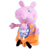 Peppa Pig Plišana igračka - Mama Pig s Evie, 33 cm | shoptok.hr