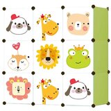 Modern Home dečiji ormar sa 9 polica animals 2 | ePonuda.com