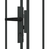 vidaXL Ograda vrata Ostalo Siva 300 x 150 cm Čelik | shoptok.hr