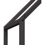  Stalak za drva crni 60x25x90 cm hladno valjani čelik | shoptok.hr