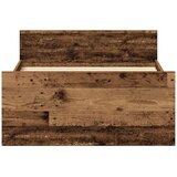  Posteljni okvir brez vzmetnice star les 75x190 cm | Shoptok.si