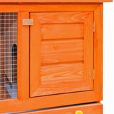 Vanjski kavez kućica za male životinje i kućne ljubimce 1 drvena vrata | shoptok.hr