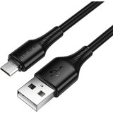  Kabl USB A na Micro USB Hoco 2,4A 1 m X120 crni | ePonuda.com