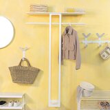Spinder Design Bel jeklen stenski obešalnik s polico 100 cm Luno Large – | Shoptok.si