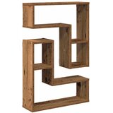  Zidne kockaste police 2 kom Staro drvo 50x15x50 cm | Eponuda.com