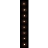 vidaXL Lučke na vrvici 400 LED lučk 40 m 8 učinkov toplo bele | Shoptok.si