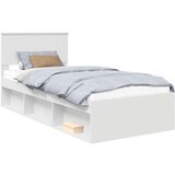  Okvir za krevet Bijelo 90 x 190 cm Čvrsto borovo drvo | shoptok.hr