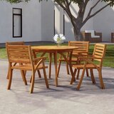  Vrtni stol Ø 110 cm od masivnog bagremovog drva - 110 x 110 x 75 cm 1 Okruglo Cijene