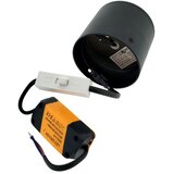  LED spot svetiljka 5W/230V 3000/4000/6400K, prečnik 7,5 cm, crna | Eponuda.com
