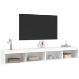 TV ormarići s LED svjetlima 2 kom bijeli 100x30x30 cm | shoptok.hr