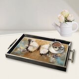 Aberto Design Poslužavnik TPG9887 50 x 29 x 3.5 cm, Šareni | ePonuda.com
