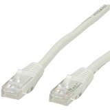 Value 21.99.0503 RJ45 omrežni kabel\, Patch kabel CAT 5e U/UTP 3.00 m siva 1 kos, (20420841) | Shoptok.si