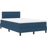  Boxspring krevet s madracem Tamno plava 120 x 190 cm tkanina | shoptok.hr