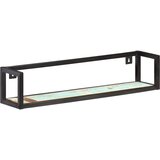  Zidne police 2 kom 80 cm od masivnog obnovljenog drva | shoptok.hr