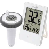 Brezžični plavajoči termometer za bazen IP67, 60 m doseg, LCD zaslon, natančen senzor | POOLMETER, (5000214653)