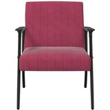  Fotelja Vinska crvena 59 x 75 x 78 cm Baršun | shoptok.hr