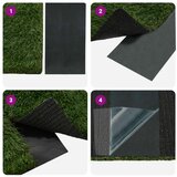 Traka za umjetnu travu samoljepljiva Zelena 20 x 0 15 cm - 15 cm x 20 m Zelena Dvostrana | shoptok.hr