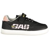 GAS dječje tenisice GAK624100 s ružičastim detaljima crne | shoptok.hr