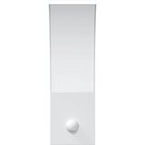  Vanjske LED zidne svjetiljke sa senzorima 2 kom bijele aluminij | shoptok.hr
