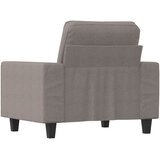  Fotelja smeđesiva 60 cm od tkanine | shoptok.hr