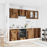  Kuhinjska jedinica Lyon 8 kom. Konstruirano drvo - Staro drvo | shoptok.hr