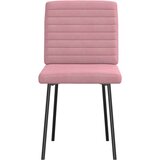  Jedilni stoli 4 kosi roza žamet, (21832418) | Shoptok.si