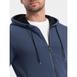 Ombre Men's unbuttoned hooded sweatshirt | shoptok.hr