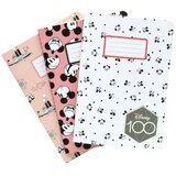 Grupo Erik Editores S. L. Mickey & Minnie - Sveska A6 set 3 - Disney, Mickey 100th Anniversary | Eponuda.com