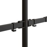  Nosilec za monitor črno jeklo VESA 75/100 mm, (21007401) | Shoptok.si
