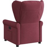 Naslonjač od tkanine crvena boja vina | shoptok.hr