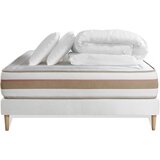 Marmottes & Co Celoten paket za posteljo - Vzmetnica 140x200 cm + Vzmetni okvir z letvami (komplet) + 2 vzglavnika + odeja - Le Tendre, (21614187) | Shoptok.si