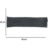 Tiseco Home Studio Grelna blazinica s polnilom iz sivke 45x12 cm Warmers – | Shoptok.si