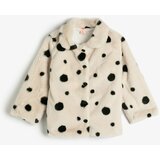 Koton Baby Girl Long Sleeve Button Closure Plush Jacket 4WMG20002AK Cene