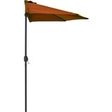  Senčnik z aluminijastim drogom terakota 270x144x222cm, (20692771) | Shoptok.si