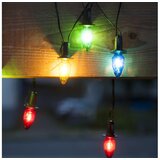  Set za proširenje LED spoljna girlanda CONE FILAMENT 20xE10 14m višebojna / topla bela IP44 | Eponuda.com