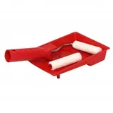 Set za krečenje 41249, Valjak + Posuda za boje, Crveni