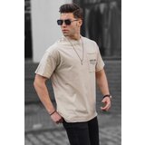 Madmext T-Shirt - Beige - Relaxed fit